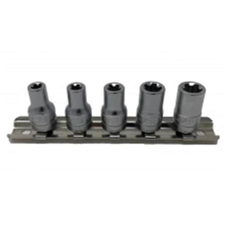 Cta Tools CTA CTA-5064 0.25 in. Drive 5 Point EPR Torx Plus Socket Set - 5 Piece CTA-5064
